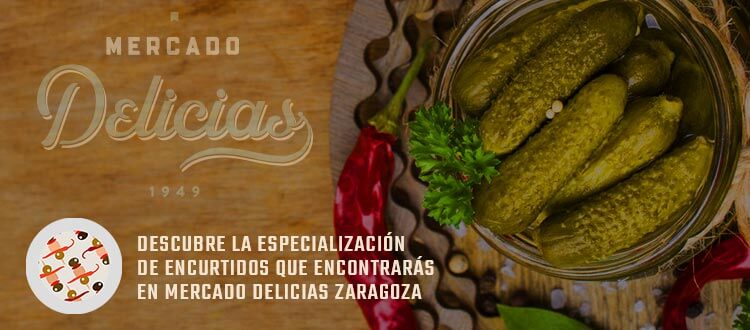 Encurtidos Variados De Primera Calidad En Mercado Delicias Zaragoza